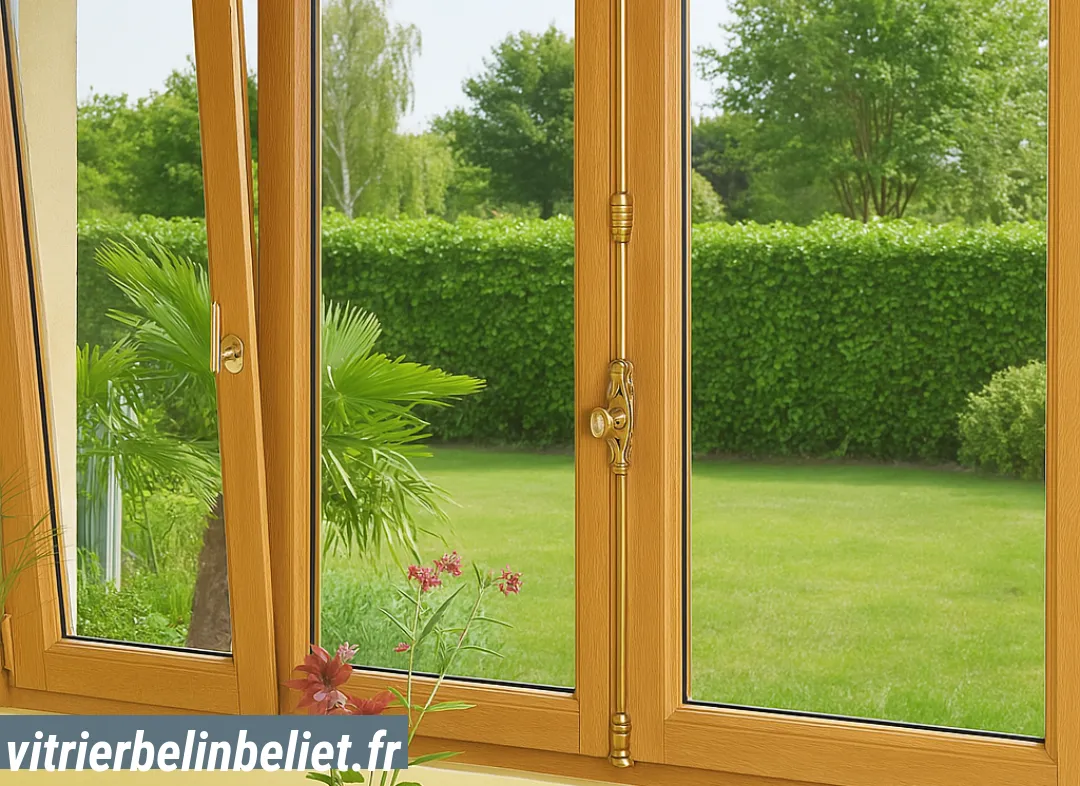 Installation de fenêtre en bois sur mesure Belin-Béliet